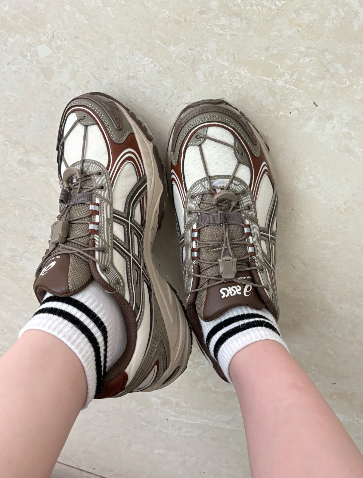 ASICS Gel-Kahana TR V4 淺綠棕色 咖啡色 美拉德 抽繩 復古 登山鞋 老爹鞋 1203A586-200/預購