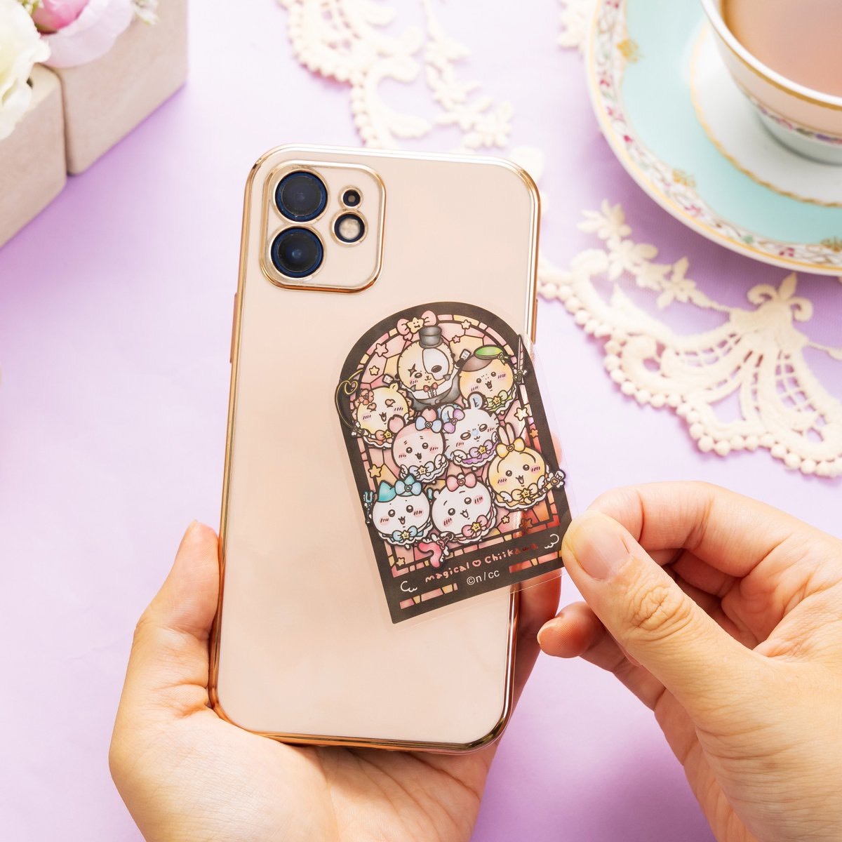 iSNEAKERS｜ 日本 Chiikawa 吉伊卡哇 魔法少女 玻璃窗 壁貼 小貼紙