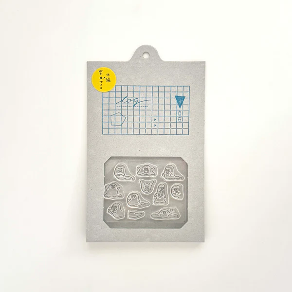 柴田ケイコ x 水縞 自在印章 日誌 手帳助陣隊 鬼怪｜水縞 日本