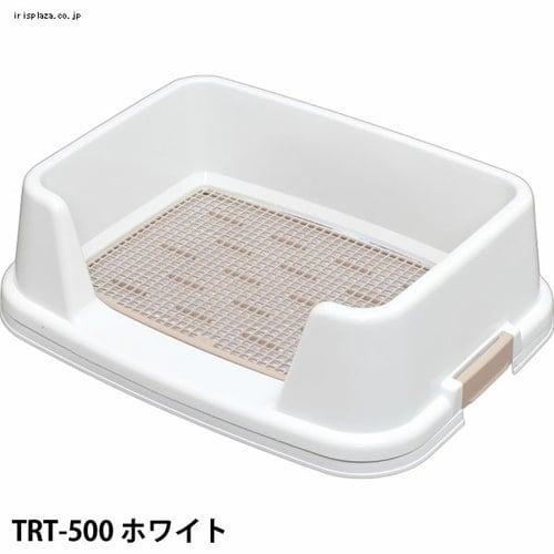 【IRIS】防抓式加高狗用便盆(TRT-650) 茶/青/桃/米白
