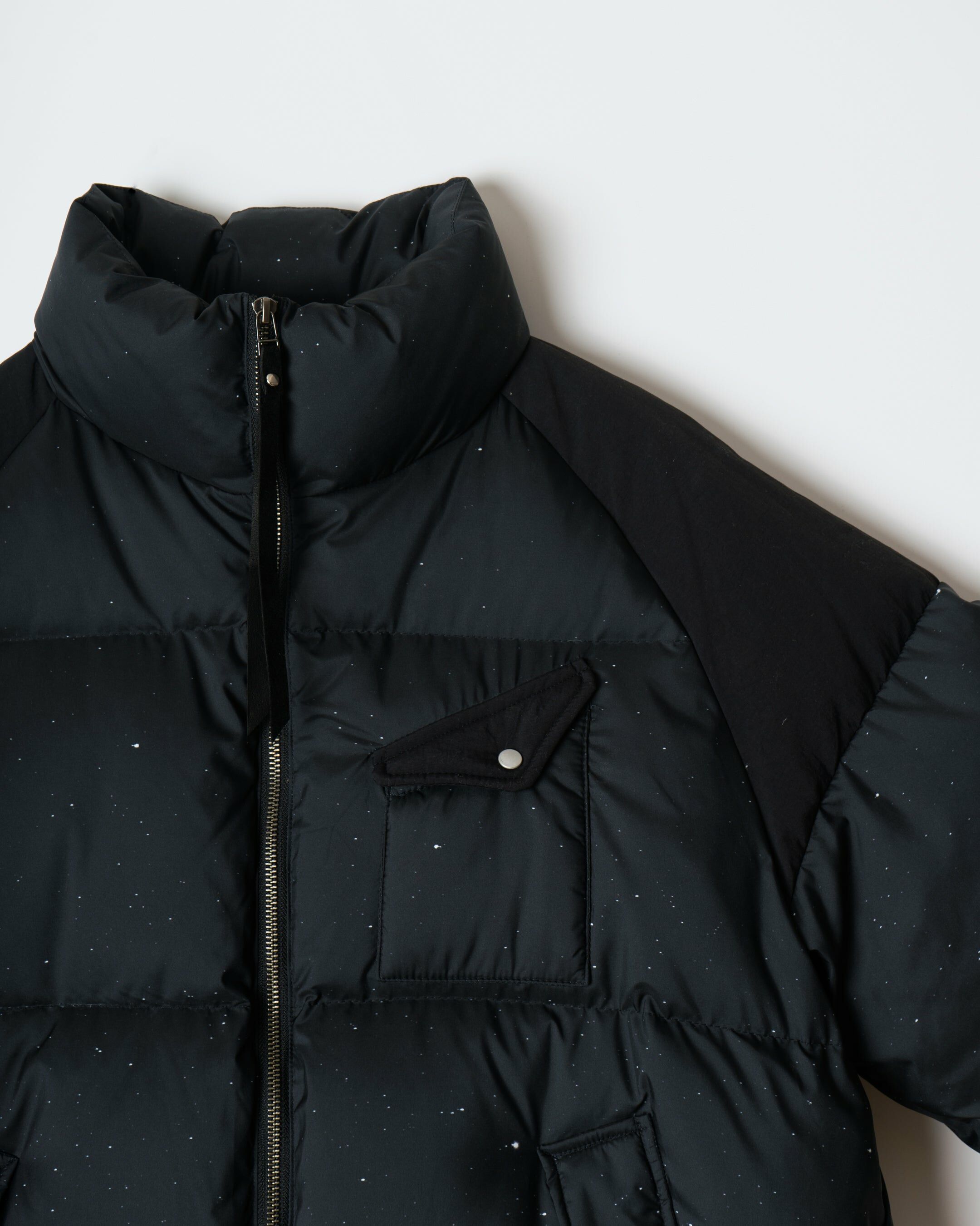 Name. - ASTRAL PATTERN DOWN JACKET / BLACK Name. - ASTRAL PATTERN DOWN JACKET / BLACK