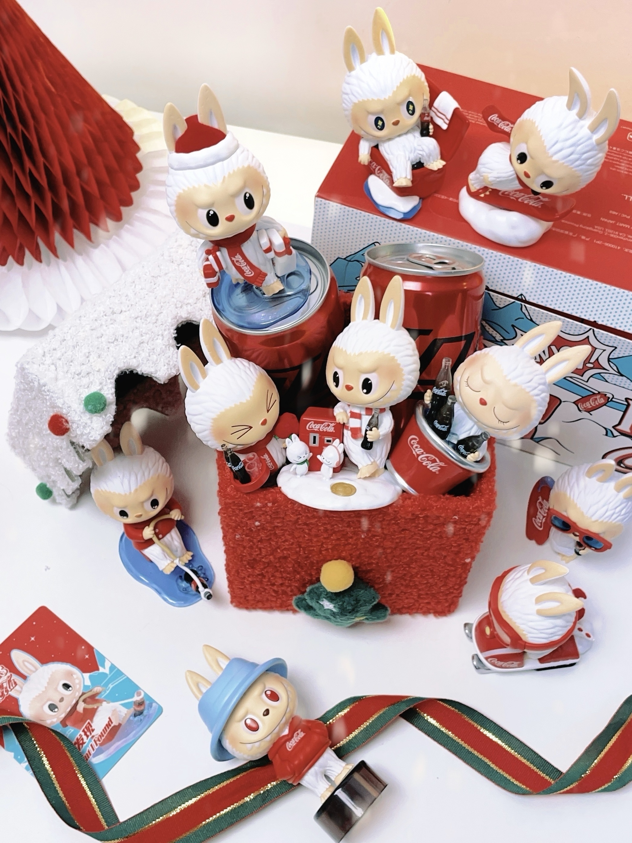 COCA COLA X THE MONSTERS LABUBU 拉布布 可口可樂 聯名 盲盒 公仔 / 現貨