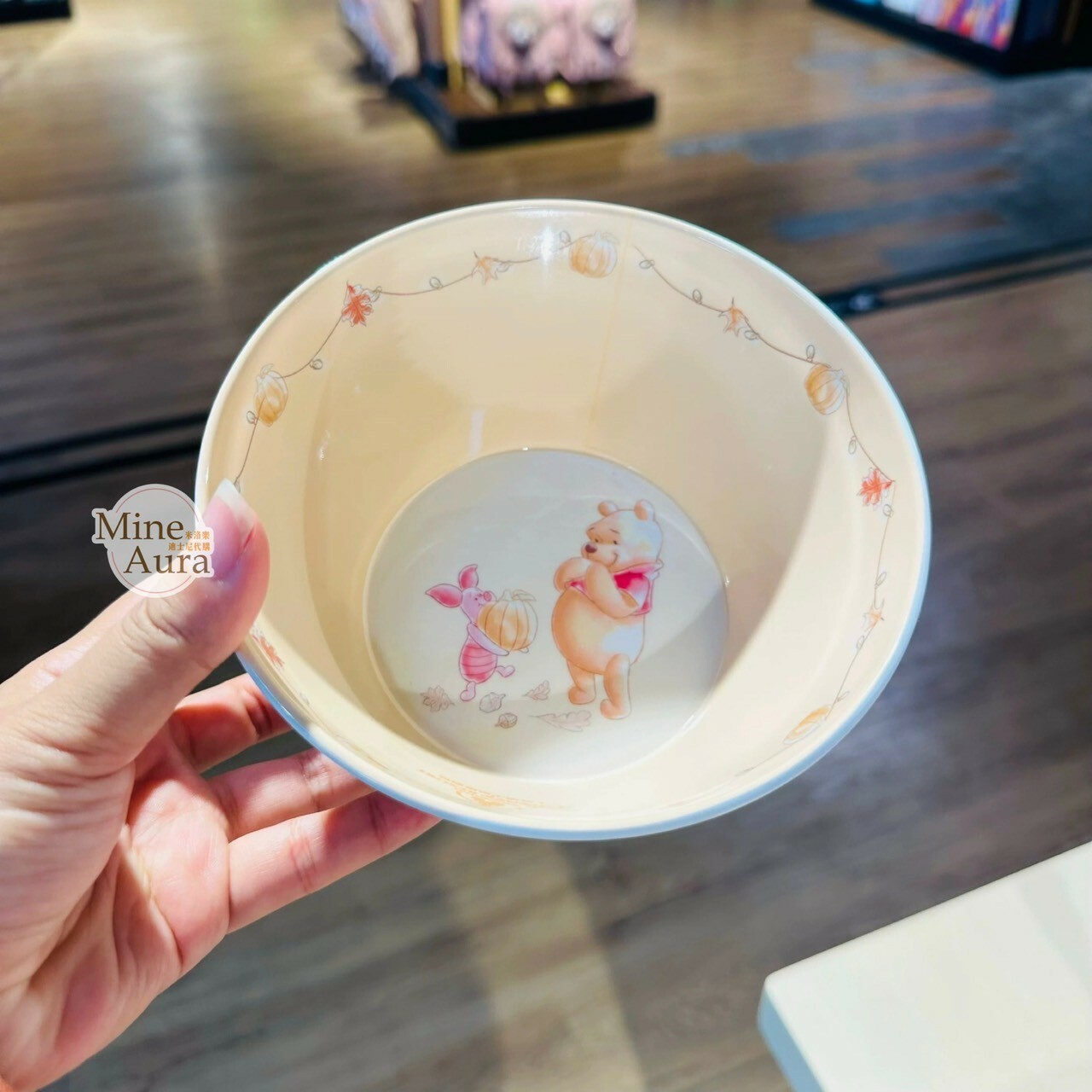 小熊維尼 Winnie the Pooh 與好友們 圖案 樹脂 S號 碗 廚房用品 -上海迪士尼樂園