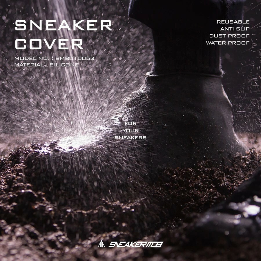 【雨天法寶】Sneaker Mob Sneaker Cover 防水鞋套 雨鞋套 矽膠鞋套 黑 白 透明