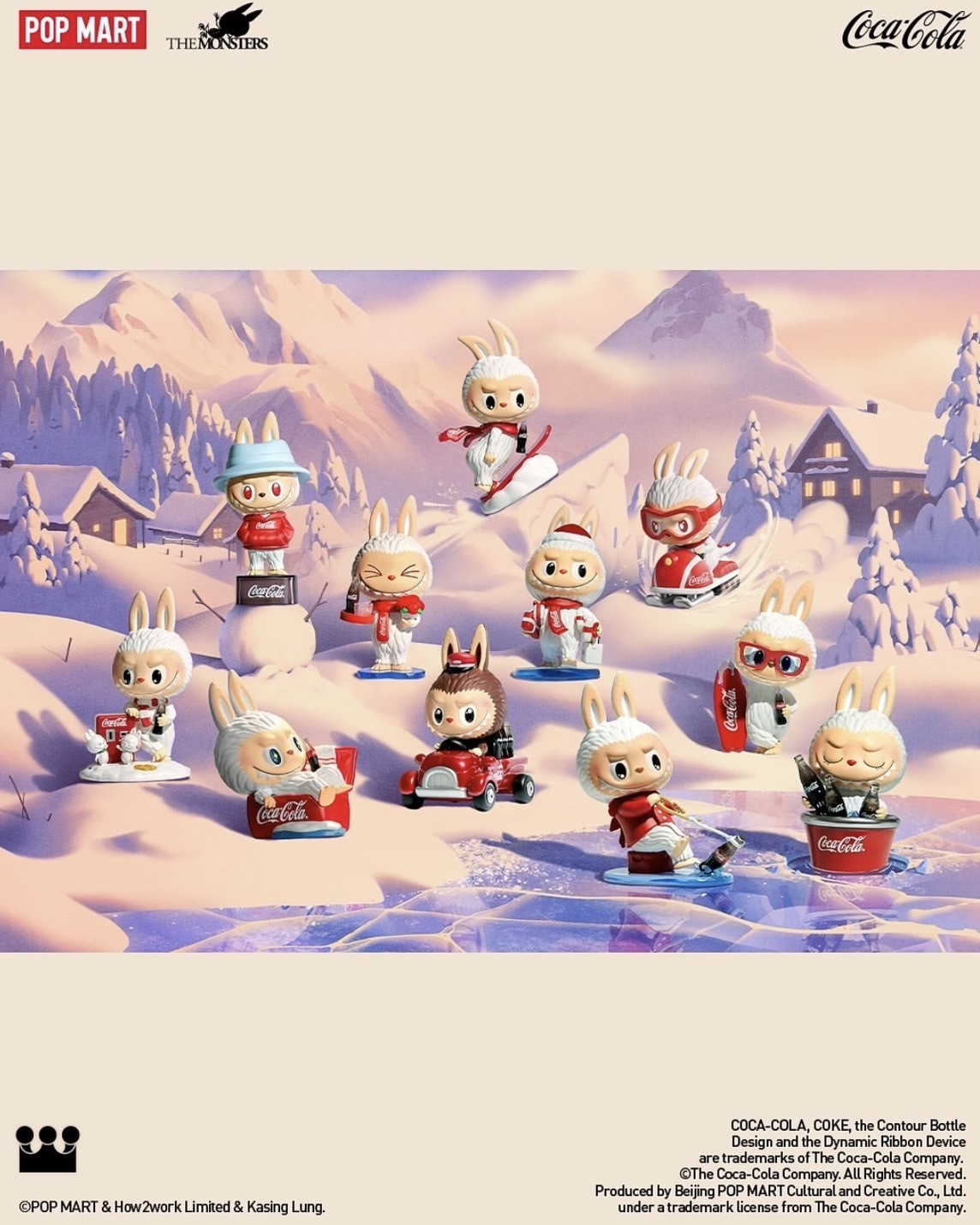 <官方正版授權>POPMART 泡泡瑪特 LABUBU 可口可樂 聯名 系列盲盒