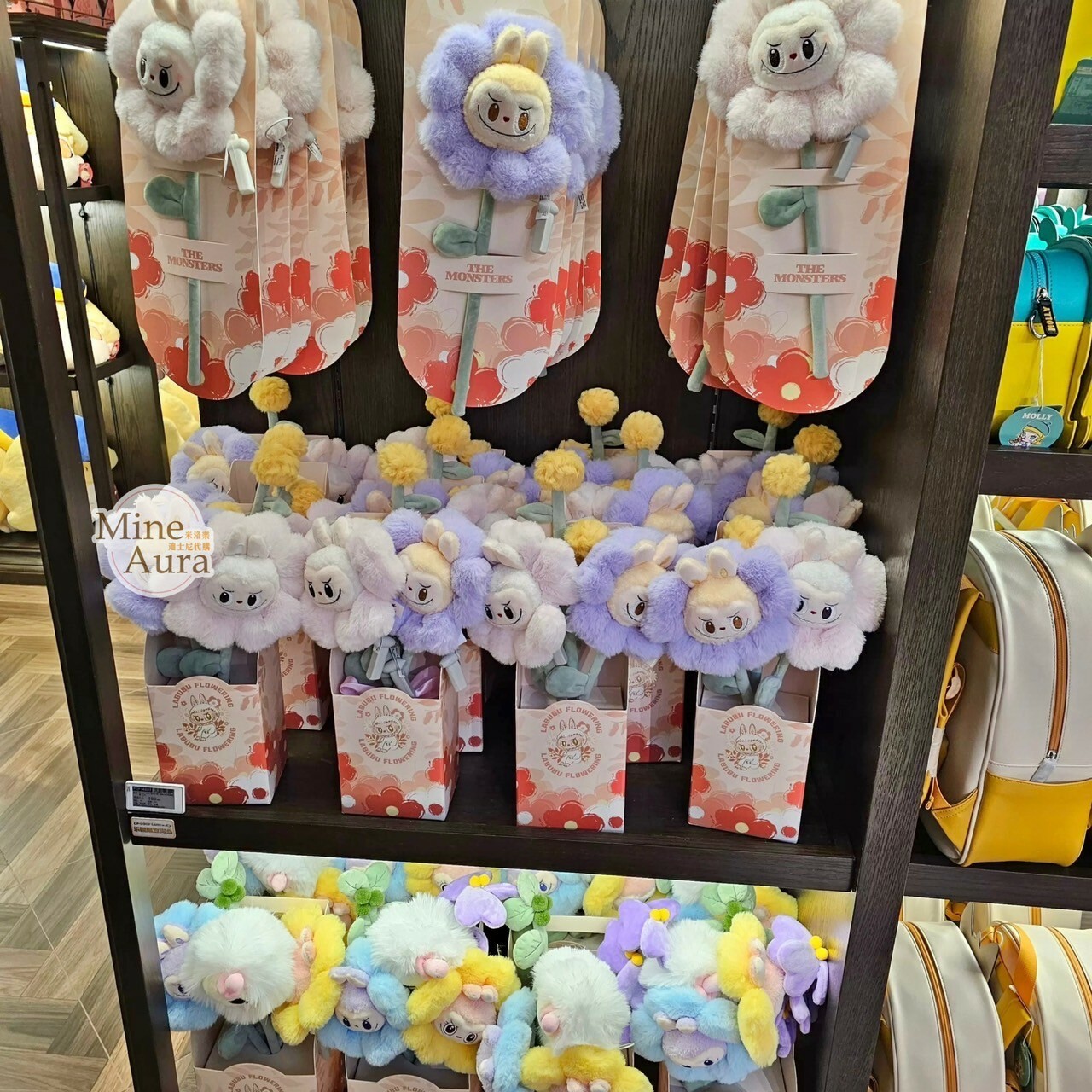 POP MART 泡泡瑪特 THE MONSTERS經典系列 拉布布 LABUBU 大頭 花朵 花束 造型 娃娃 玩偶 (小) -泡泡瑪特城市樂園