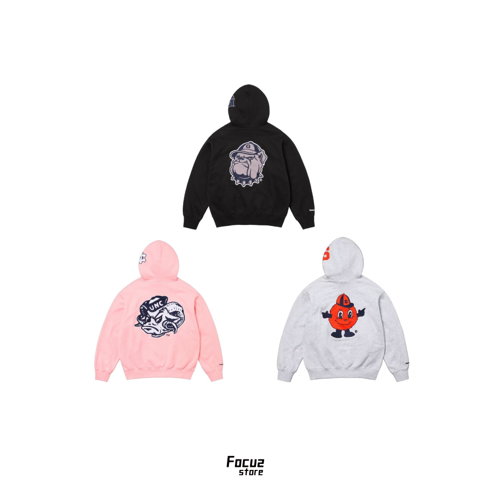 【Focus Store】現貨秒發 Mitchell&Ness x Supreme FW24 Week12 Hoodie Sweatshirt 帽T 三色
