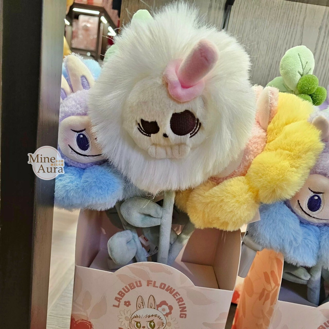 POP MART 泡泡瑪特 THE MONSTERS經典系列 拉布布 LABUBU 大頭 花朵 花束 造型 娃娃 玩偶 (大) -泡泡瑪特城市樂園