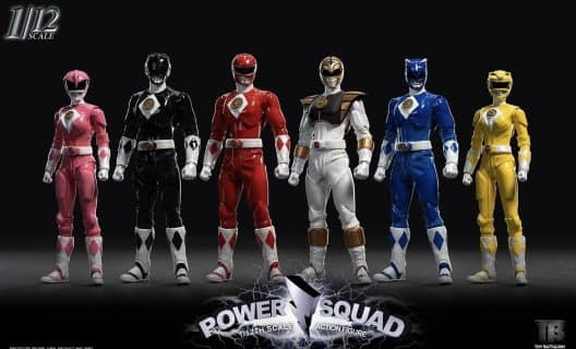 TOYS BATTALION TB020 1/12 能量戰隊 Power Squad 套裝 全6人