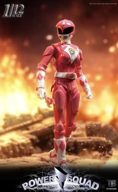 TOYS BATTALION TB020 1/12 能量戰隊 Power Squad 套裝 全6人