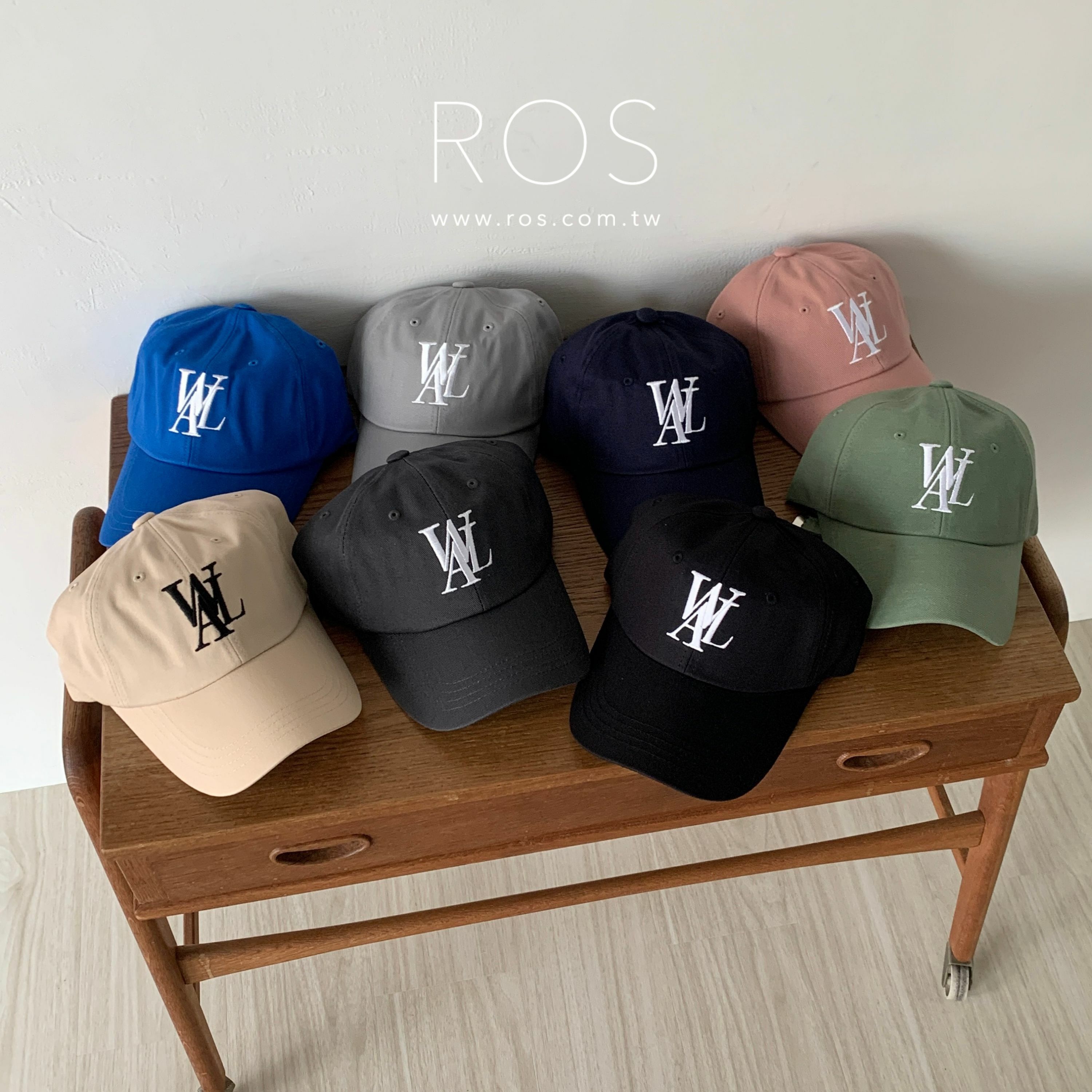 韓國Wooalong 經典大Logo老帽(8colors)