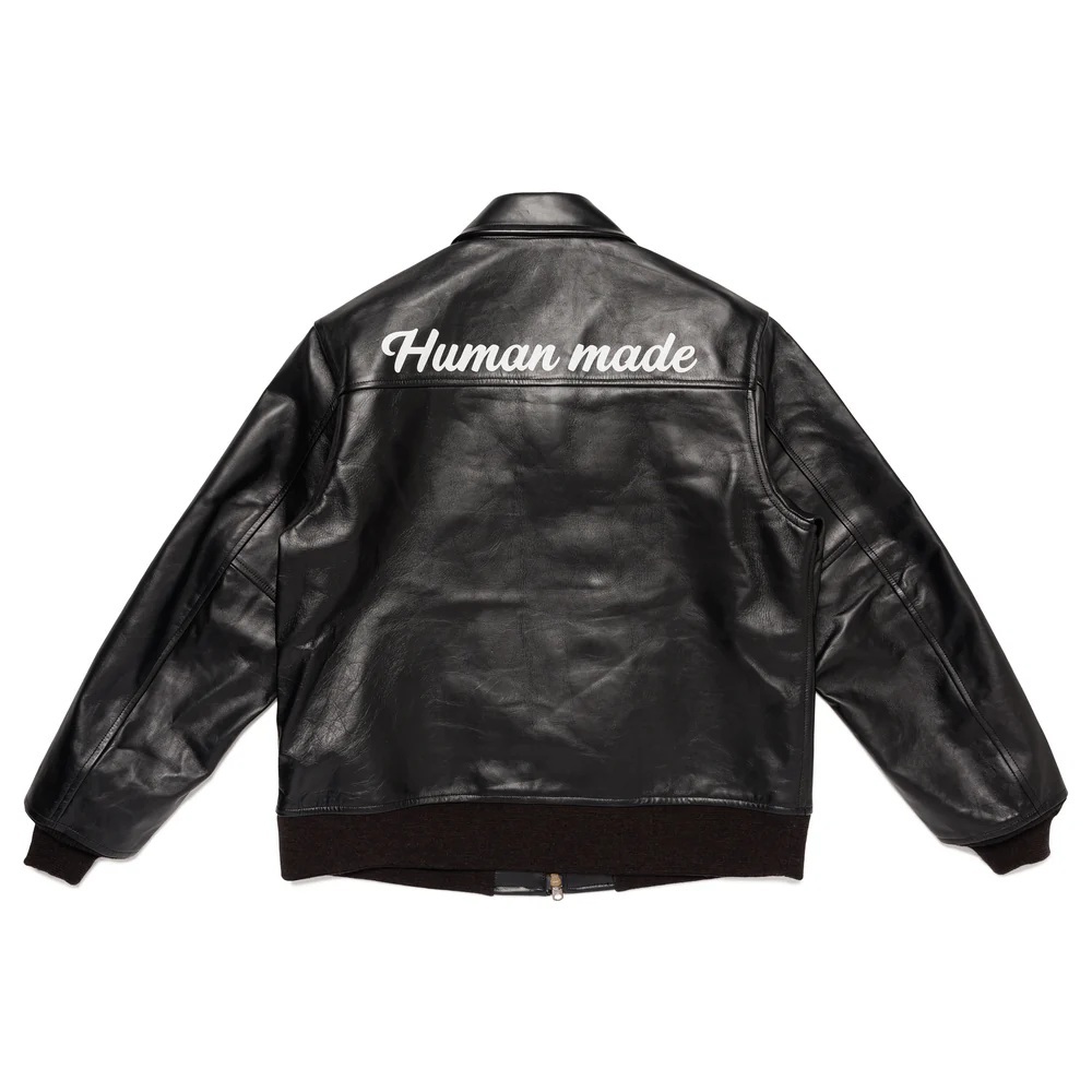HUMAN MADE 2024 A/W LEATHER JACKET - PRE ORDER ITEM (預訂中)