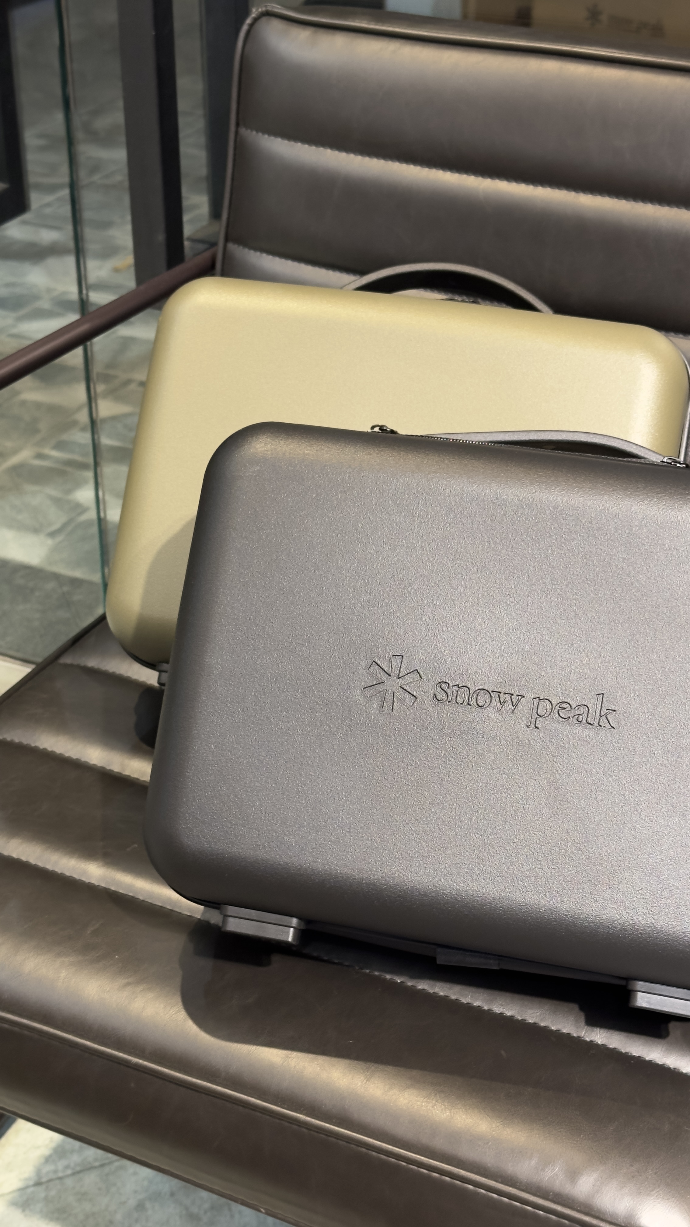 【現貨】snow peak 迷你旅行箱 兩色可選