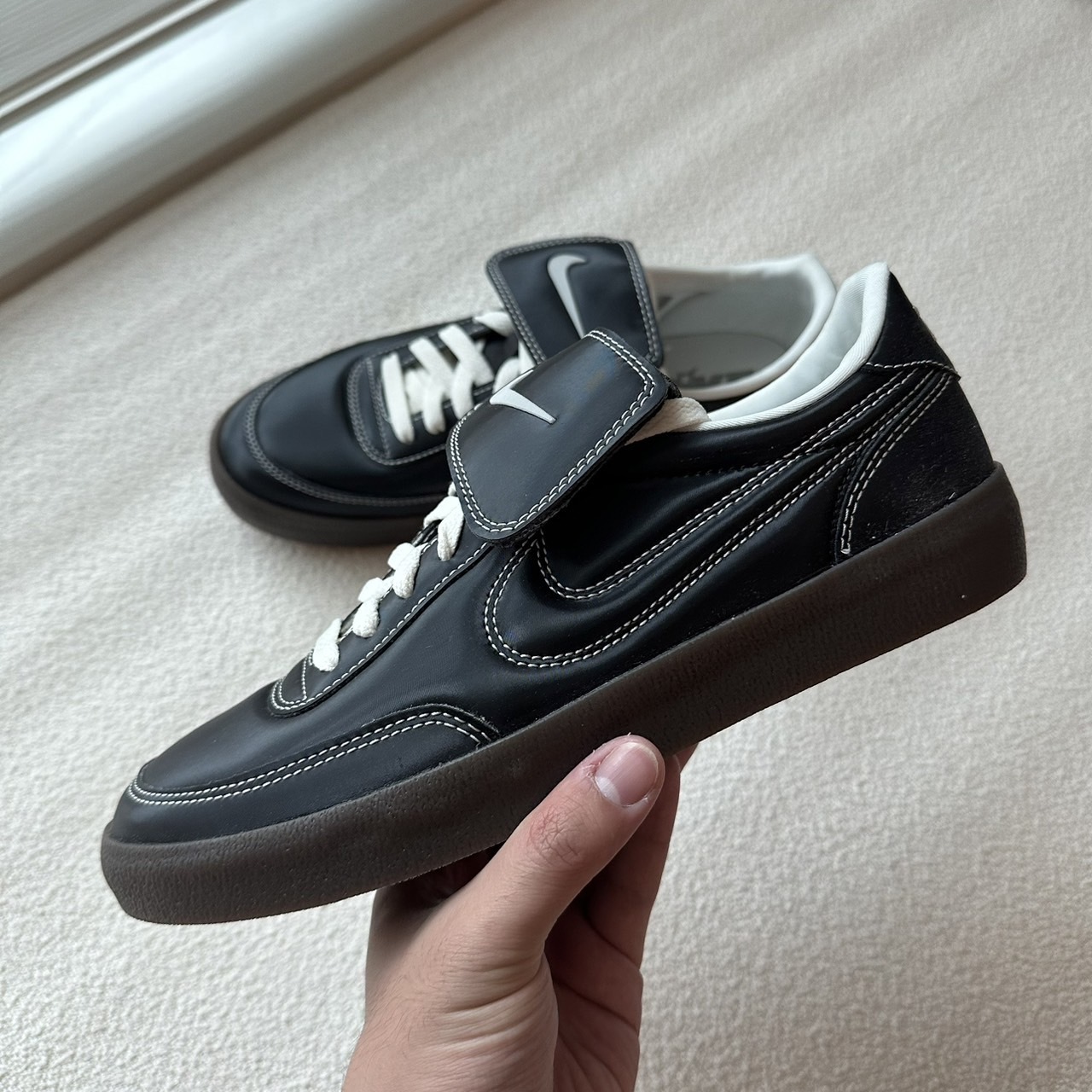【APAIR】預購 Nike killshot 2 premium 全黑 膠底 可拆鞋舌設計 HQ3489-010