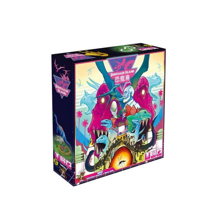 恐龍島 中文版桌遊 適合8歲以上  Dinosaur Island
