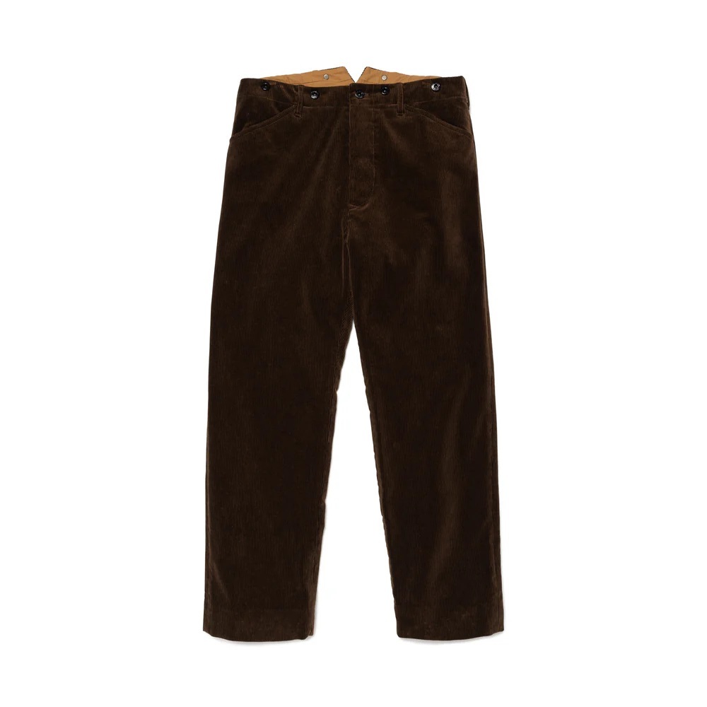 HUMAN MADE 2024 A/W CORDUROY PANTS - BROWN PRE ORDER ITEM (預訂中)