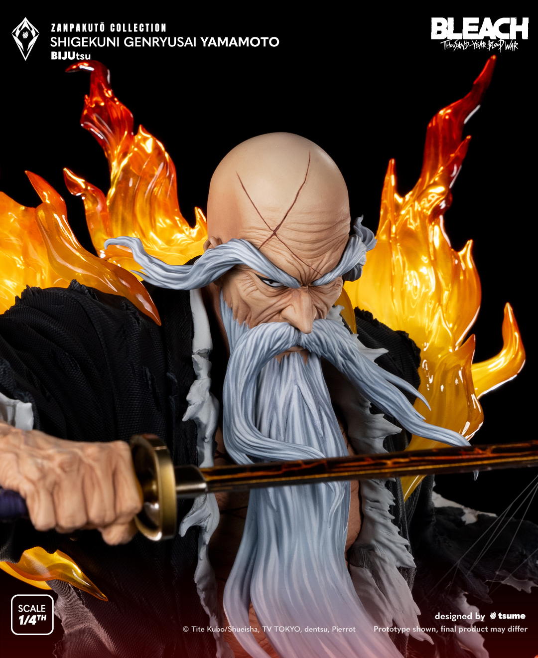 TSUME ART《死神》山本元柳齋重國斬魄刀典藏系列