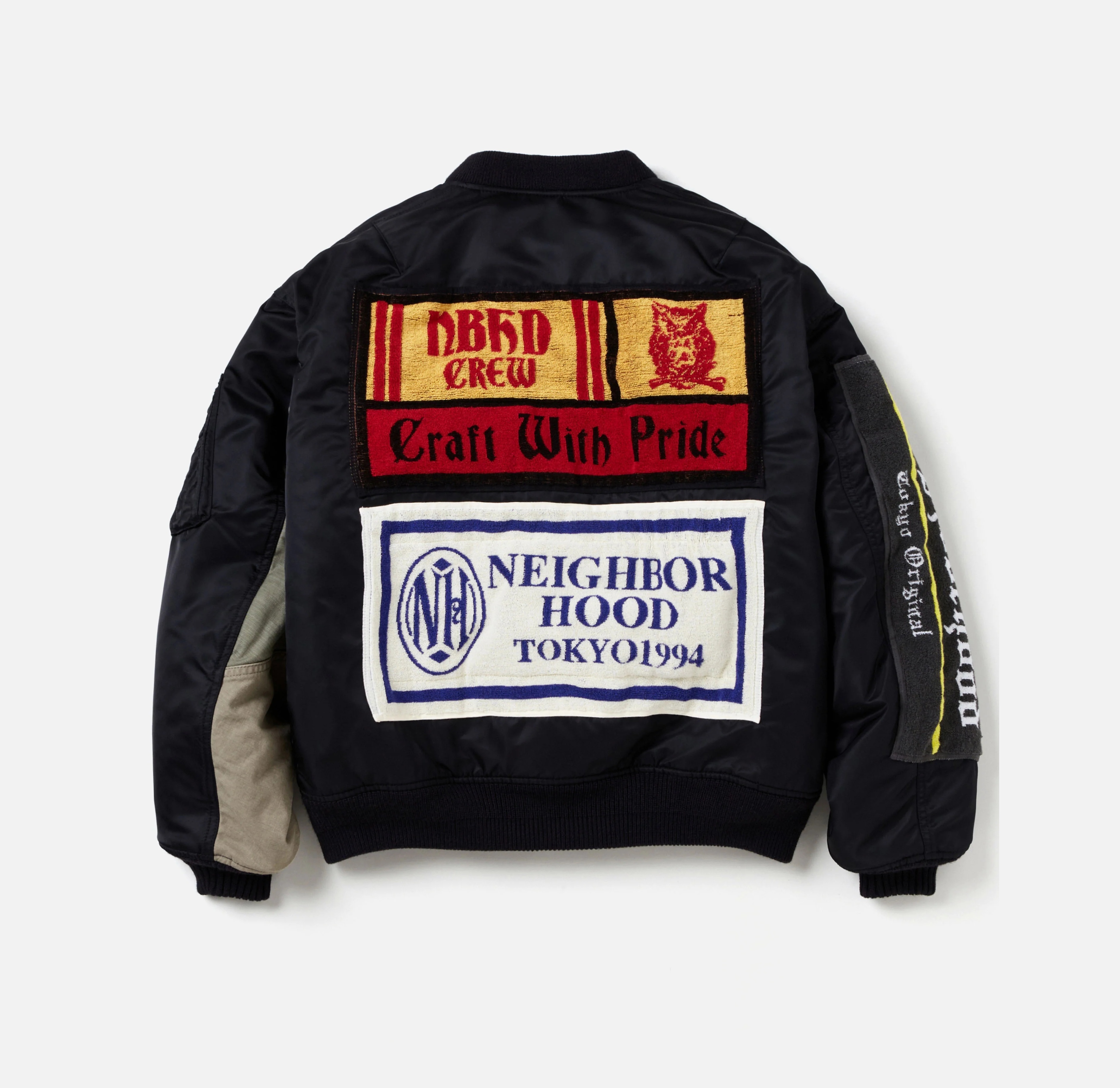 NEIGHBORHOOD 2024 A/W MA-1 FLIGHT JACKET MOD - BLACK PRE ORDER ITEM (預訂中)