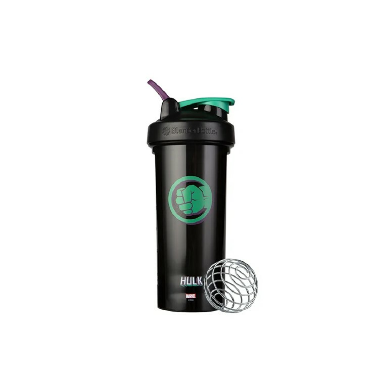 Blender Bottle® Pro28™【Marvel特別款】圓底透亮搖搖杯|浩克
