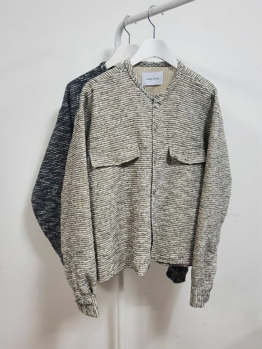 圓領開胸外套 Crunky_youth-078JK