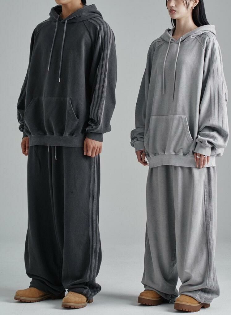 洗水淨色連帽衛衣 Seeot-015T