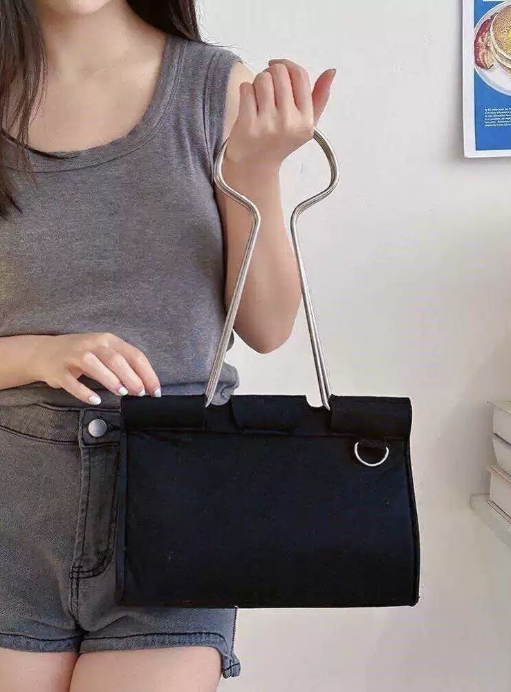 Big Clip 大夾夾毛絨手提包| 長尾夾包包| 巨大化系列|聖誕禮物 實用之選