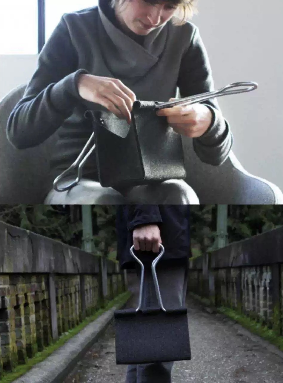 Big Clip 大夾夾毛絨手提包