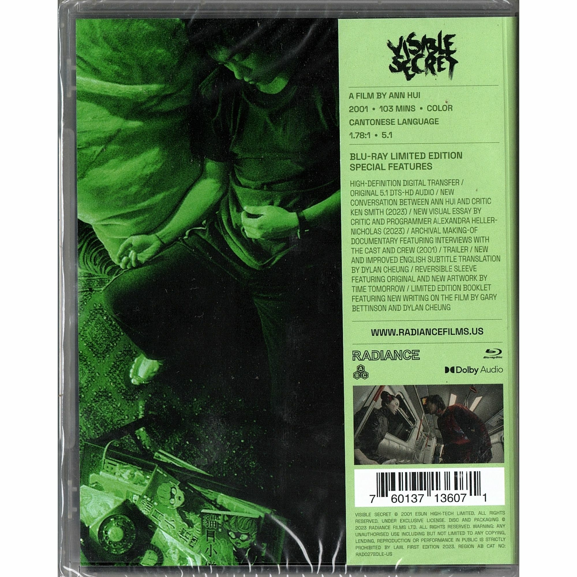 Visible Secret (2001) (Blu-ray) (US Version)