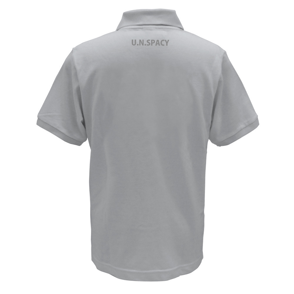 Cospa 0331 超時空要塞ﾏｸﾛｽ 統合軍 刺繍ﾎﾟﾛｼｬﾂ/GRAY