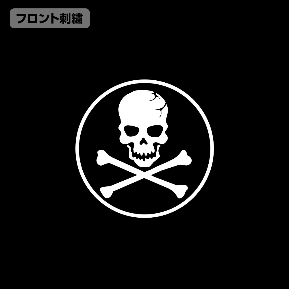 Cospa 0331 超時空要塞ﾏｸﾛｽ ﾛｲﾌｫｯｶｰ 刺繍ﾎﾟﾛｼｬﾂ/BLACK