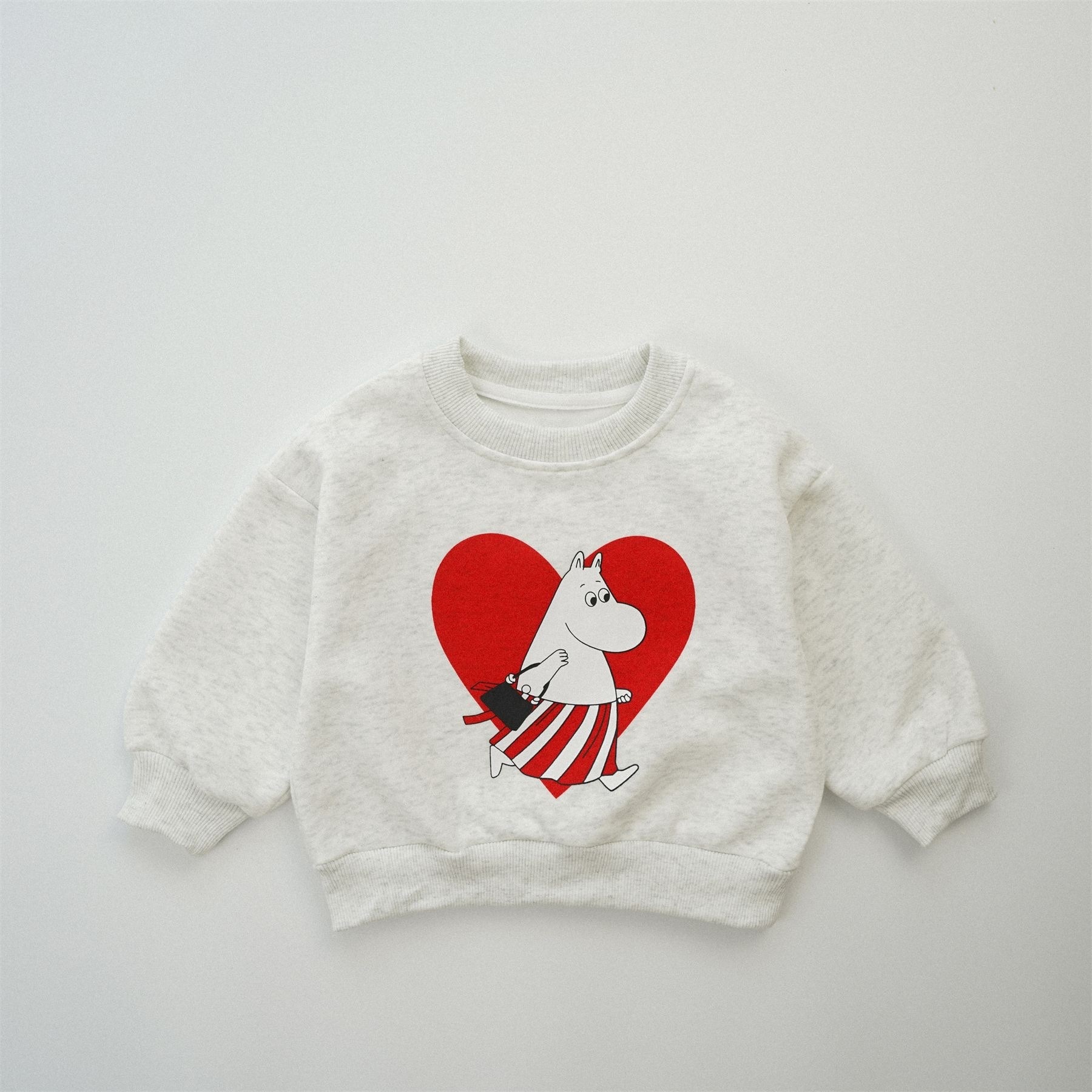 純棉愛心嚕嚕米上衣