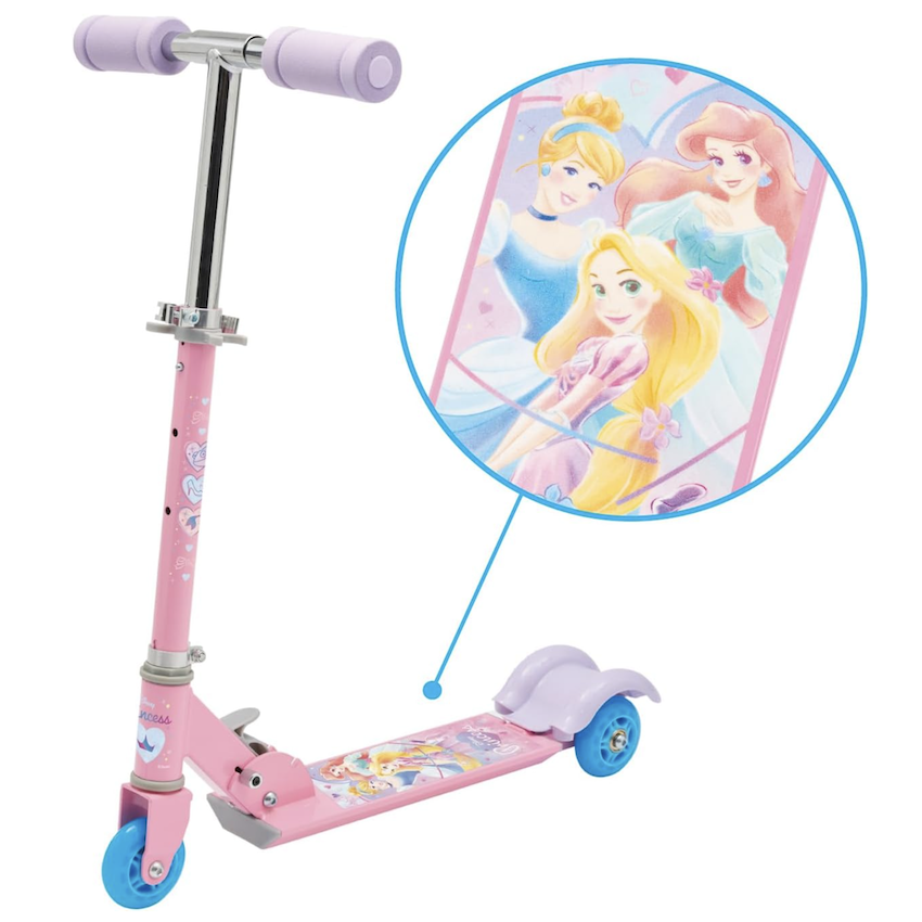 日本 Ides 可摺合滑板車 - Disney Princess