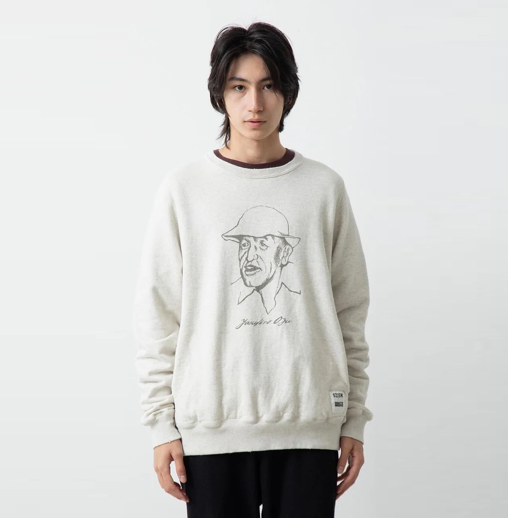 NONNATIVE x UNDERCOVER MONK CREW PULLOVER COTTON SWEAT “OZU” - OATMEAL PRE ORDER ITEM (預訂中)