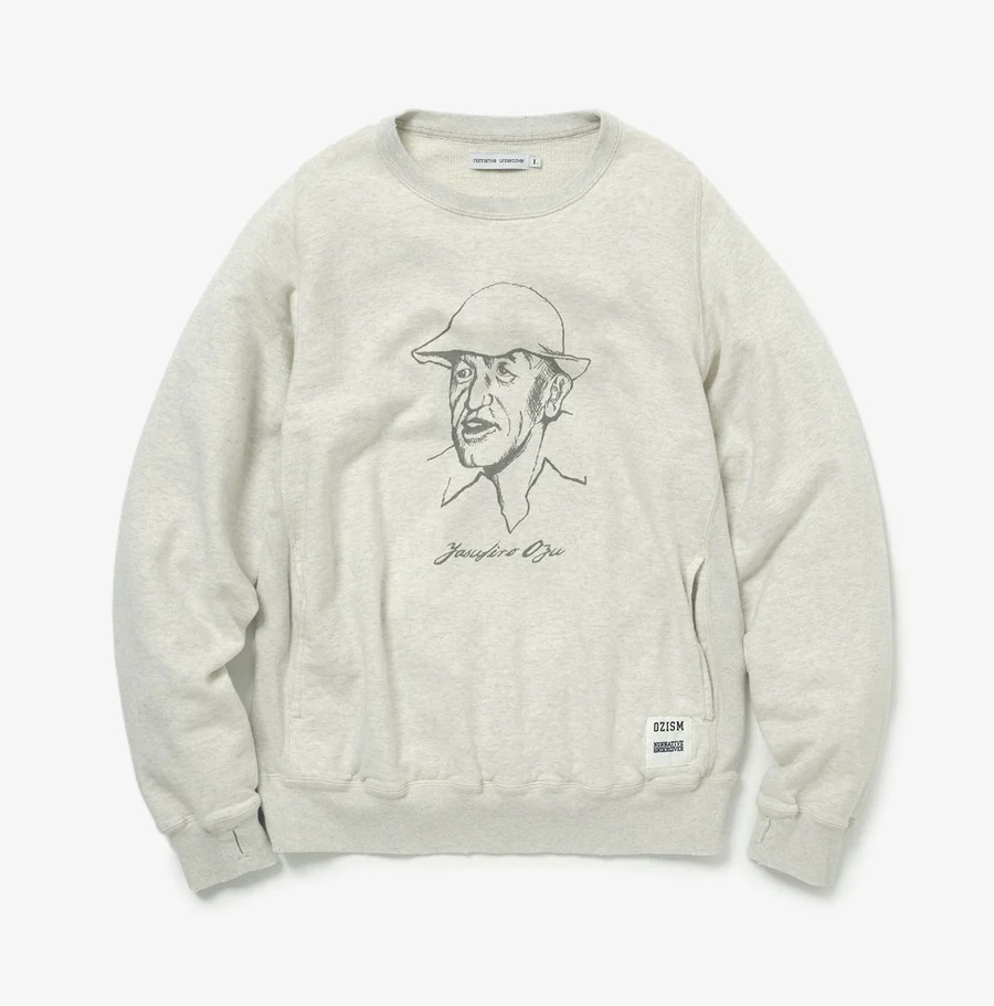 NONNATIVE x UNDERCOVER MONK CREW PULLOVER COTTON SWEAT “OZU” - OATMEAL PRE ORDER ITEM (預訂中)