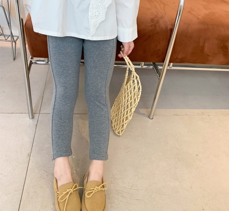 三色小開岔內搭褲