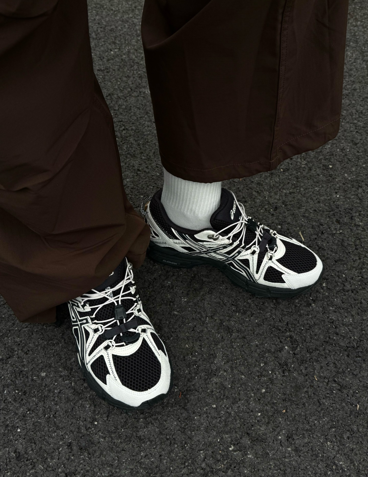 Asics Gel-Kahana 8 FL 黑白色 復古 老爹鞋 登山鞋 1011b828-001/預購