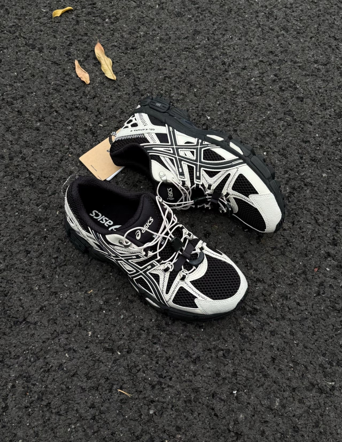 Asics Gel-Kahana 8 FL 黑白色 復古 老爹鞋 登山鞋 1011b828-001/預購