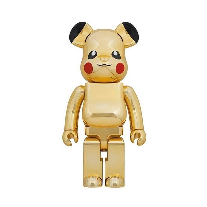 BE@RBRICK 電鍍 皮卡丘 1000%