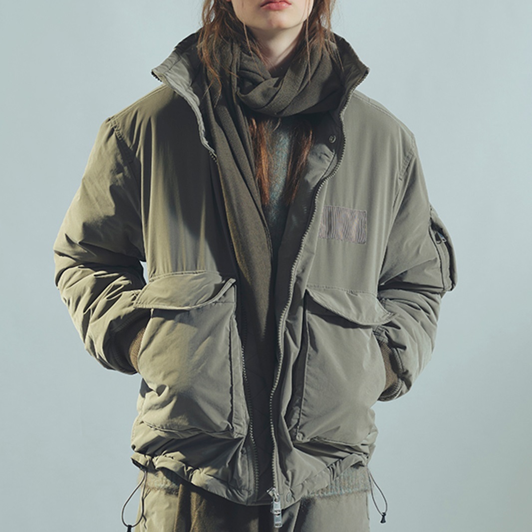 NONNATIVE 2024 A/W TROOPER PUFF BLOUSON P/N SPLITTING TAFFETA WITH GORE-TEX WINDSTOPPER® - PRE ORDER ITEM (預訂中)