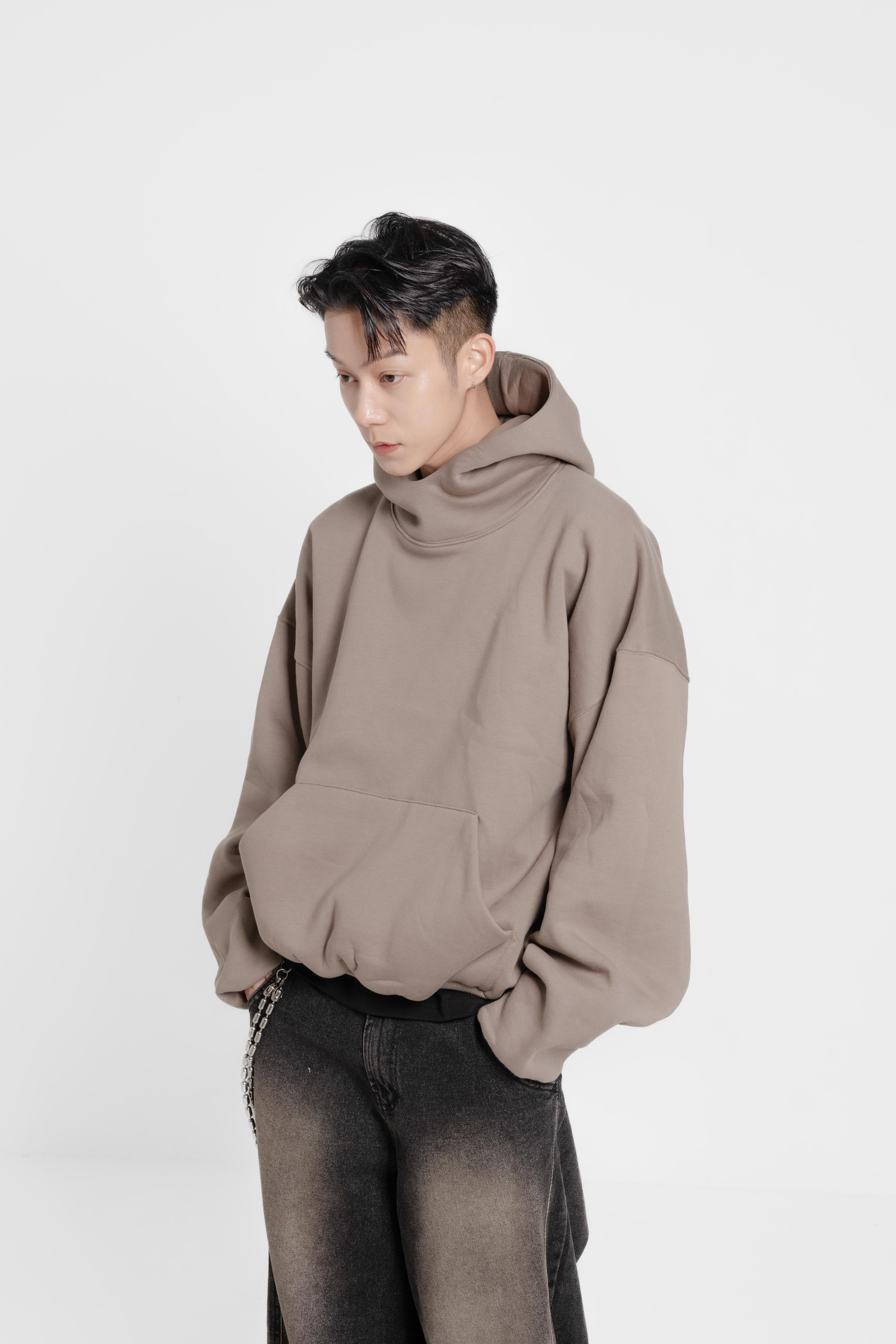 SIMON MADE HL-2402 美式 歹徒面罩 雙層 立體 帽T