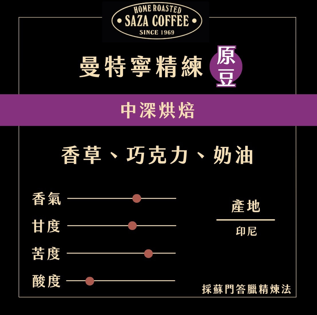 【即將抵台】日本𝗦𝗔𝗭𝗔 𝗖𝗼𝗳𝗳𝗲𝗲曼特寧精練