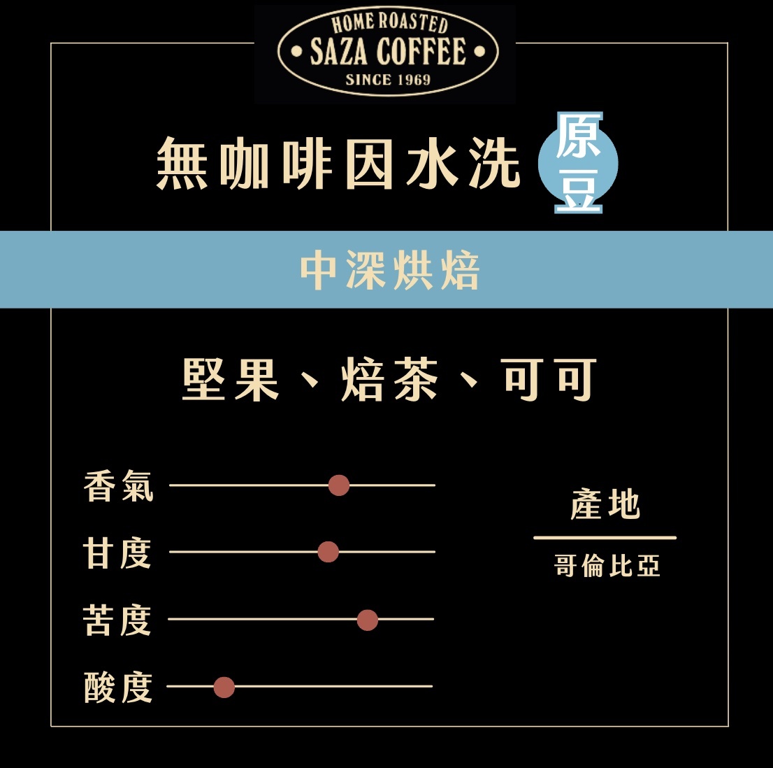 【24H出貨】日本𝗦𝗔𝗭𝗔 𝗖𝗼𝗳𝗳𝗲𝗲無咖啡因水洗