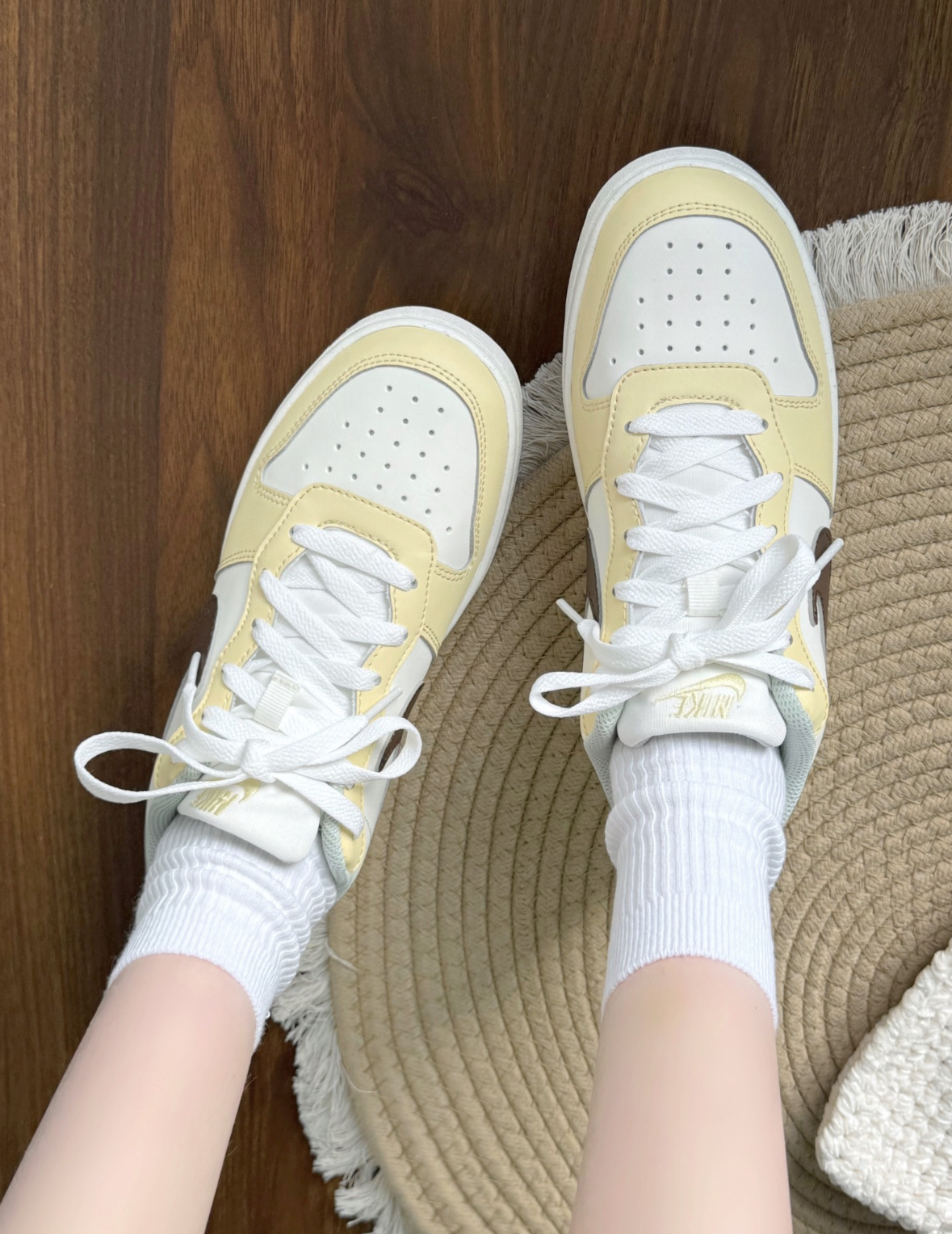 Nike Court Brough 白黃色 咖啡色 薄荷綠 大童款 HV1804-121/預購