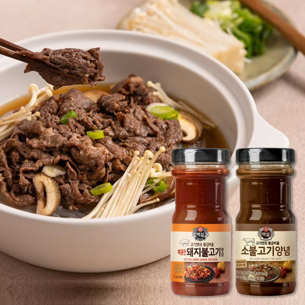 韓國 CJ 水梨蘋果製成 醃肉醬 840g (境內版)