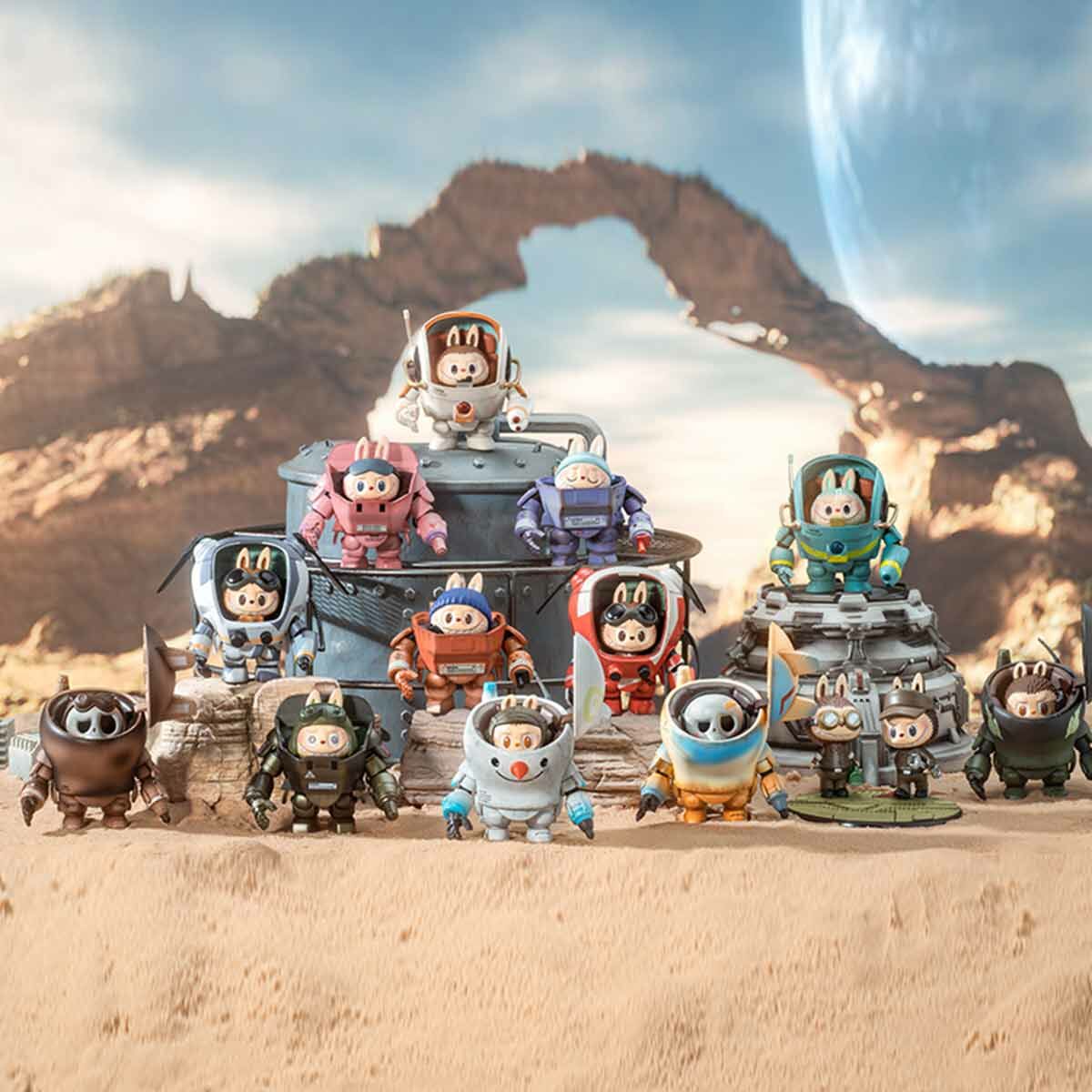 泡泡瑪特 POPMART THE MONSTERS × 橫山宏 MA.K. 系列手辦 盲盒