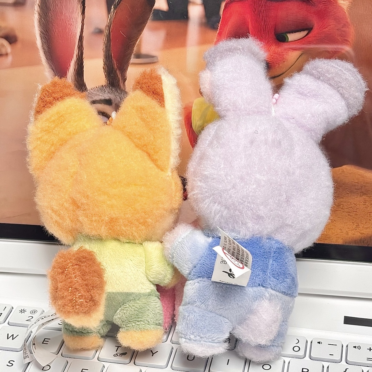 動物方城市 哈茱蒂 尼克 磁吸吊飾 情侶款 一組 10CM高/預購