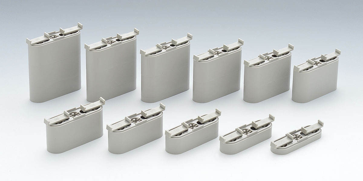 Tomix 3227 N Scale Double-track Concrete Bridge Pier Set