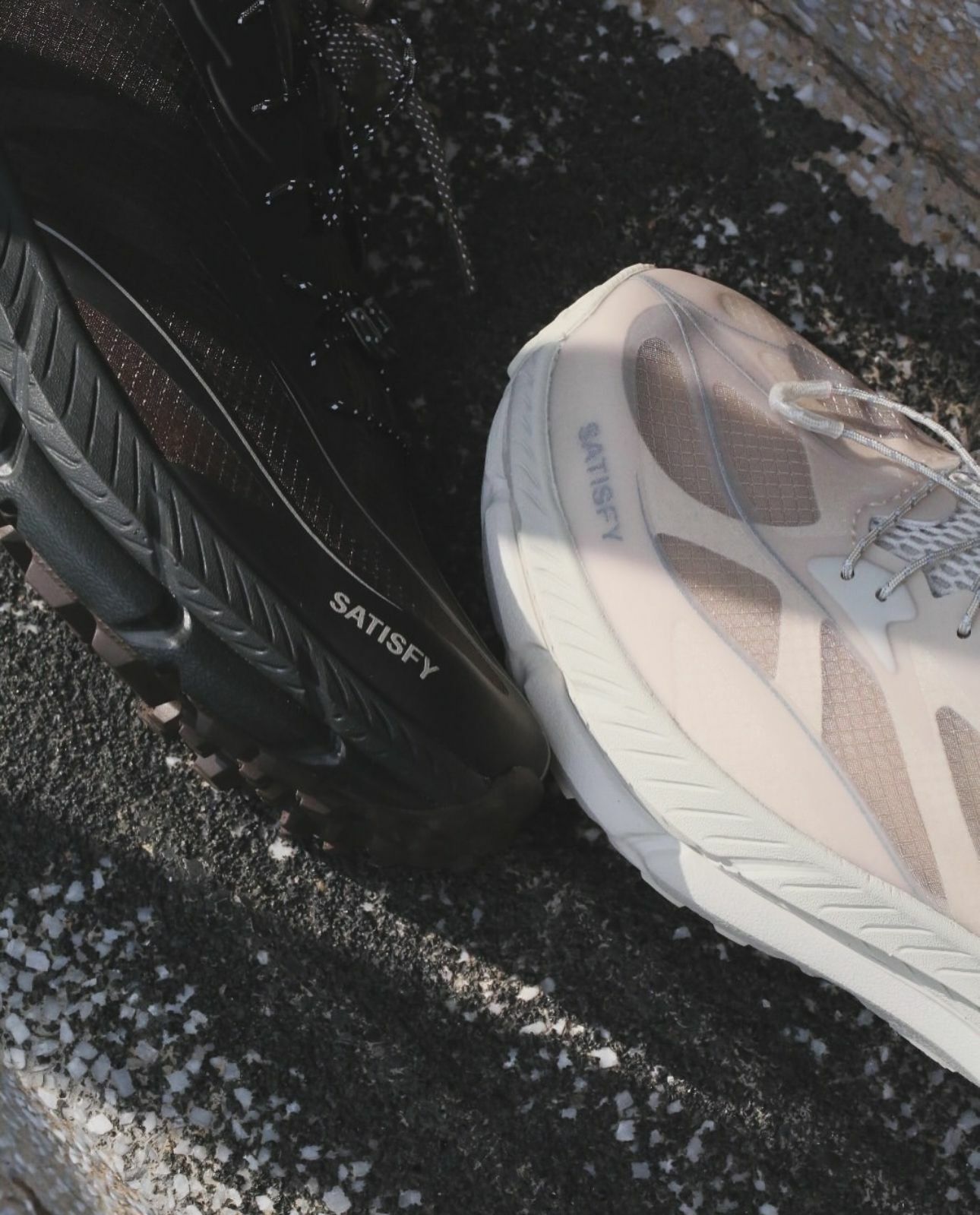 {現貨} HOKA X Satisfy Mafate Speed 4 Lite Bone 1157050-BONE