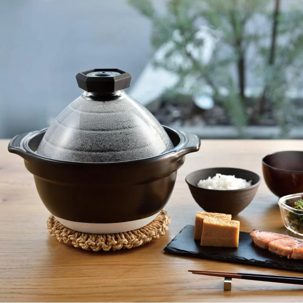 Hario 萬古燒蛋形飯釜