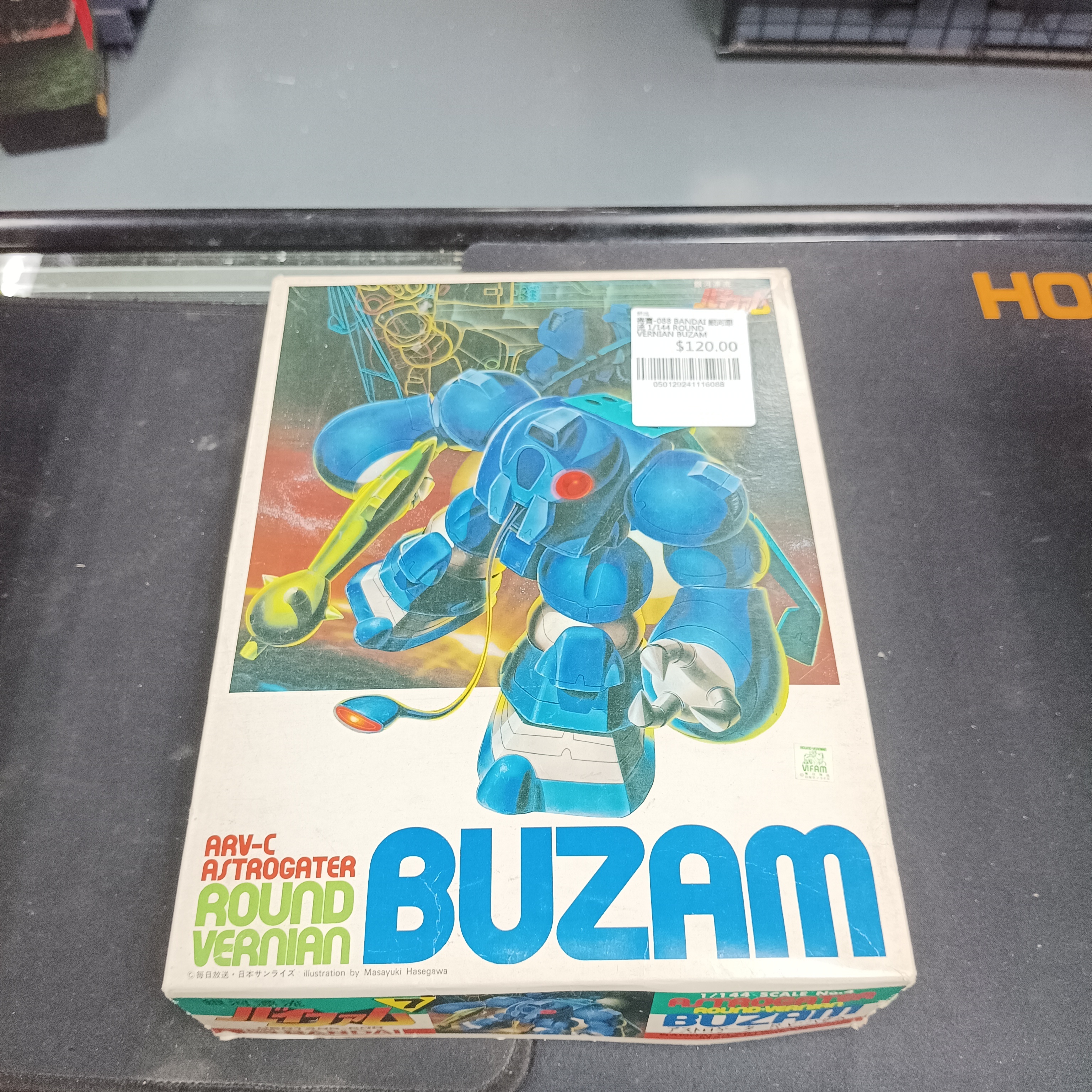 寄賣-088 BANDAI 銀河漂流 1/144 ROUND VERNIAN BUZAM